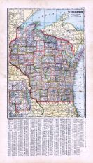 State Map, Washburn County 1915